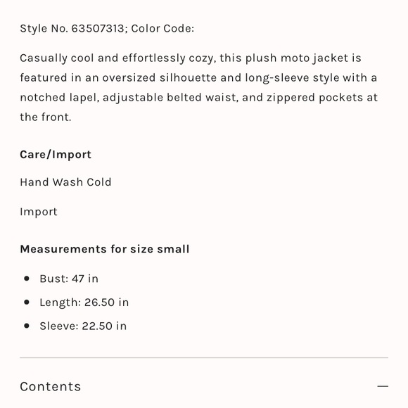 Free People. Sherpa Moto Style Jacket. - Picture 2 of 3